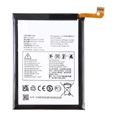 For TCL 30XL T701DL 4850mAh Battery Replacement TLP048A7