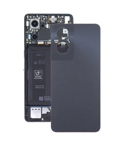 For OPPO Reno8 Z 5G Original Battery Back Cover(Black)
