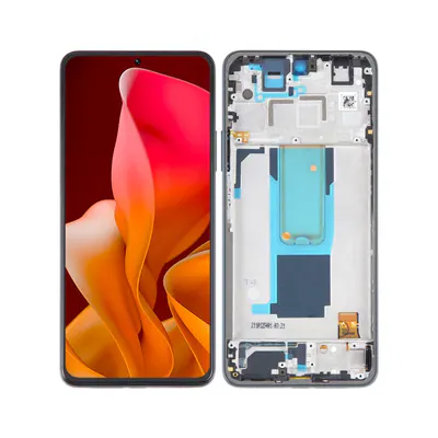 For Xiaomi 11i 5G 2022 LCD Screen Digitizer Full Assembly with Frame(Green)