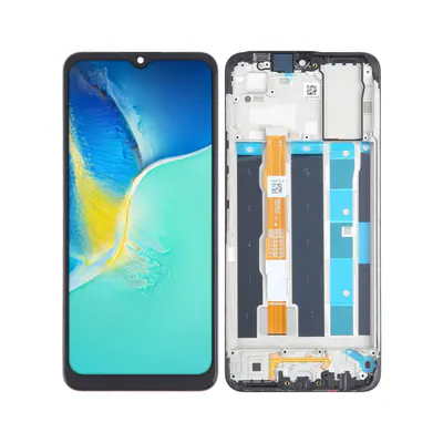 For vivo Y15c / Y15s OEM LCD Screen Digitizer Full Assembly with Frame
