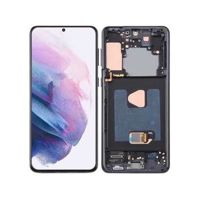 For Samsung Galaxy S21+ 5G SM-G996B 6.67 inch 6.67 inch OLED LCD Screen Digitizer Full Assembly with Frame(Black)
