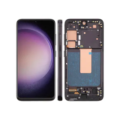 For Samsung Galaxy S23 SM-S911B EU Version TFT LCD Screen Digitizer Full Assembly with Frame, Not Supporting Fingerprint Identification