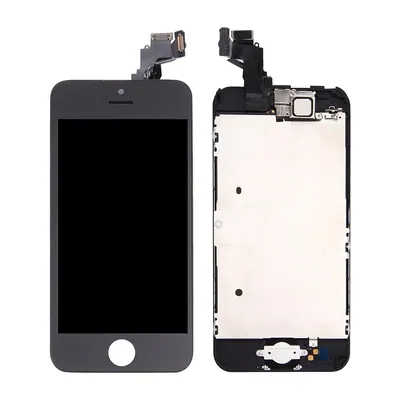 Digitizer Assembly (Front Camera + LCD + Frame + Touch Panel) for iPhone 5C(Black)