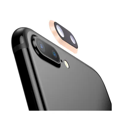Camera Lens Ring for iPhone 8 Plus Rear(Gold)
