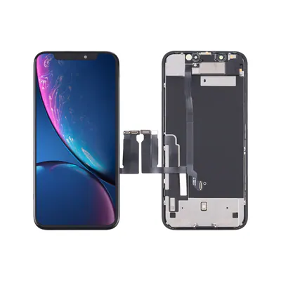 Original LCD Screen with Earpiece Speaker Flex Cable for iPhone XR