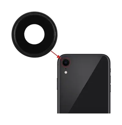 Back Camera Bezel with Lens Cover for iPhone XR(Black)