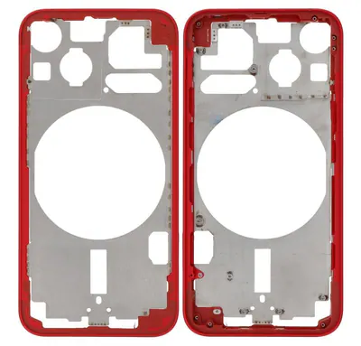 LCD Frame Middle Chassis for Apple iPhone 13 mini - Red