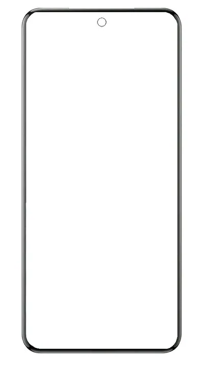 Front Glass for Vivo X200 - Blue
