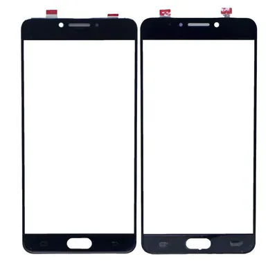 Front Glass for Samsung Galaxy C7 Pro - Blue