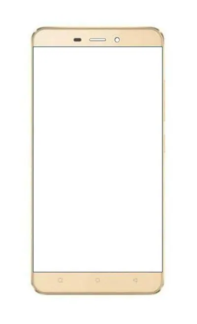 Touch Screen Digitizer for Gionee P8 Max - Gold
