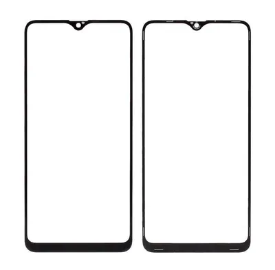 Front Glass for Samsung Galaxy A20s - Red
