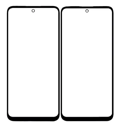 Front Glass for Motorola Moto G71 5G - Blue