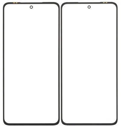 Front Glass for Motorola Moto G72 - Blue