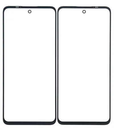 Front Glass for Motorola One 5G Ace - Grey