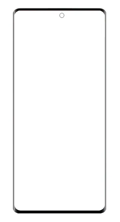 Front Glass for Vivo iQOO 9 Pro - Black