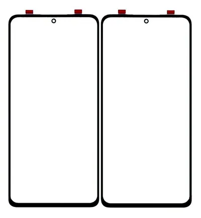 Front Glass for Xiaomi Redmi Note 10 - Black