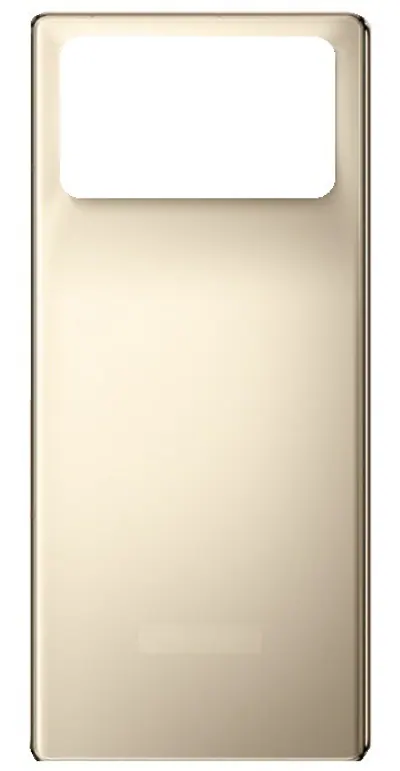 Back Panel Cover for Xiaomi Mix Fold 3 - Gold