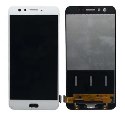 Display for Oppo F3 Plus - Gold (Combo Folder)