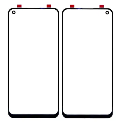 Front Glass for Realme 8 Pro - Blue