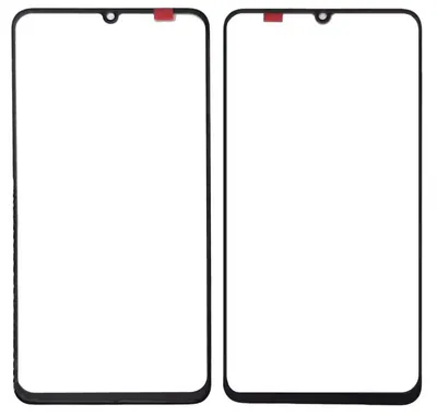 Front Glass for Realme C51 - Black