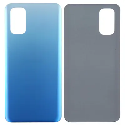 Back Panel Cover for Realme Q2 - Blue