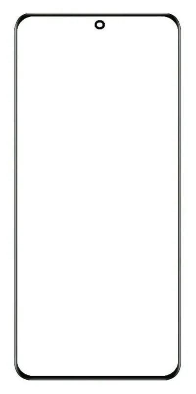 Front Glass for Realme GT5 - Black