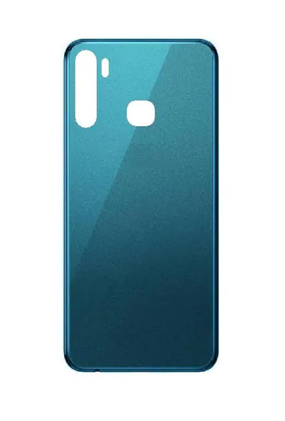 Back Panel Cover for Infinix S5 Lite - Cyan