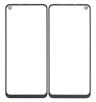 Front Glass for Infinix S5 Lite - Cyan
