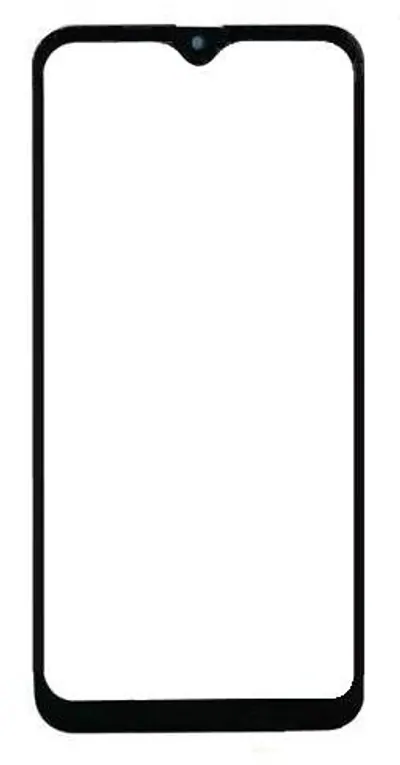 Front Glass for Gionee P12 - Black