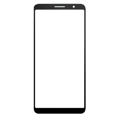 Front Glass for TCL 502 - Black