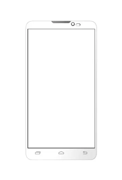 Front Glass for Micromax A111 Canvas Doodle - Black