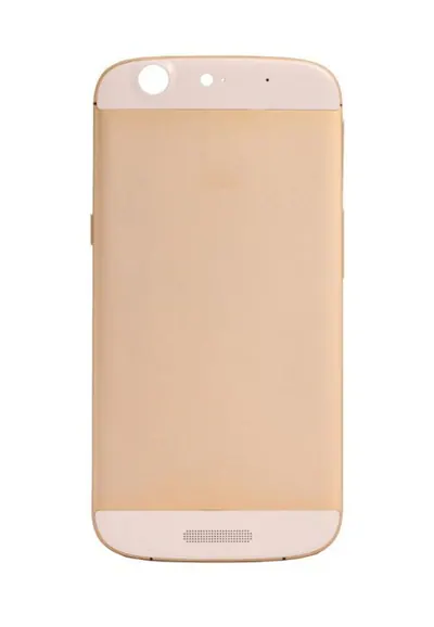 Back Panel Cover for Micromax A300 Canvas Gold - Gold