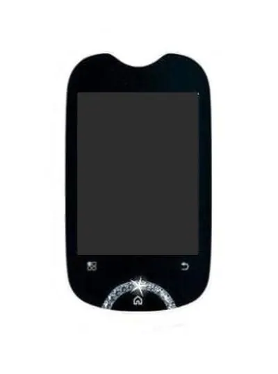 Display for Micromax A55 - Black (Combo Folder)