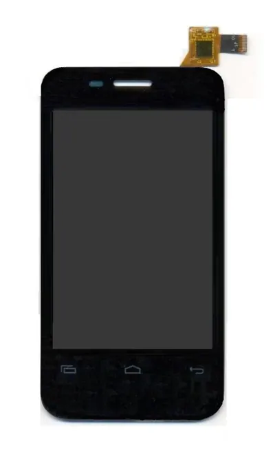 Display for Micromax A56 - Black (Combo Folder)