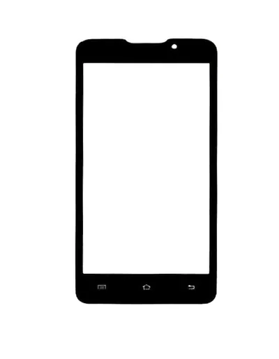 Front Glass for Micromax Viva A72 - Black