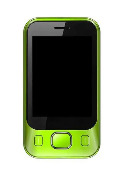 LCD Frame Middle Chassis for Micromax X335 - Blue