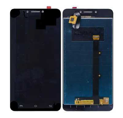 Display for Micromax Bharat 5 Plus - Black (Combo Folder)