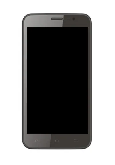 LCD Frame Middle Chassis for Celkon A500 - Black