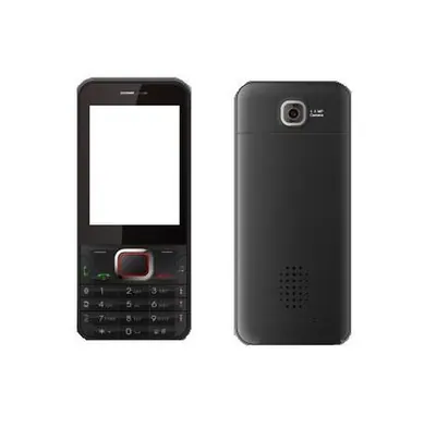 Full Body Housing for Celkon C770 - Black & Red