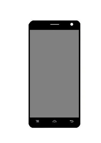 Display for Lava Iris 550Q - Black (Combo Folder)