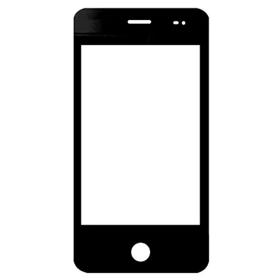 Touch Screen Digitizer for Spice Knight M-6900 - White