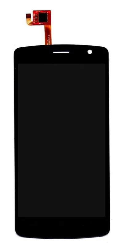 Display for Spice Stellar 507 - Mi-507 - Red & Black (Combo Folder)