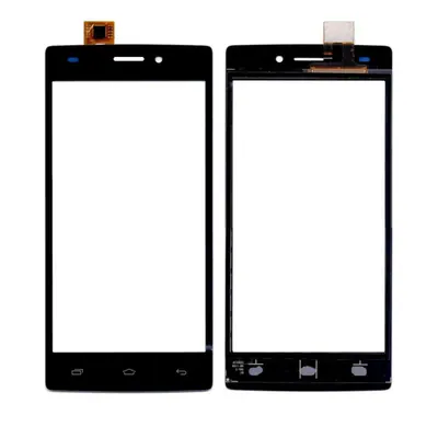 Touch Screen Digitizer for Intex Aqua Ace II - Black