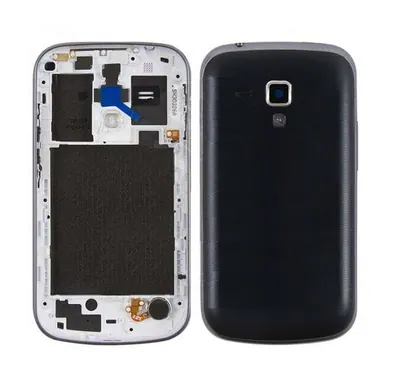 Full Body Housing for Samsung Galaxy S Duos 2 S7582 - Black