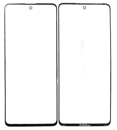 Front Glass for Samsung Galaxy M31s - Blue