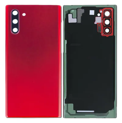 Back Panel Cover for Samsung Galaxy Note 10 - Red