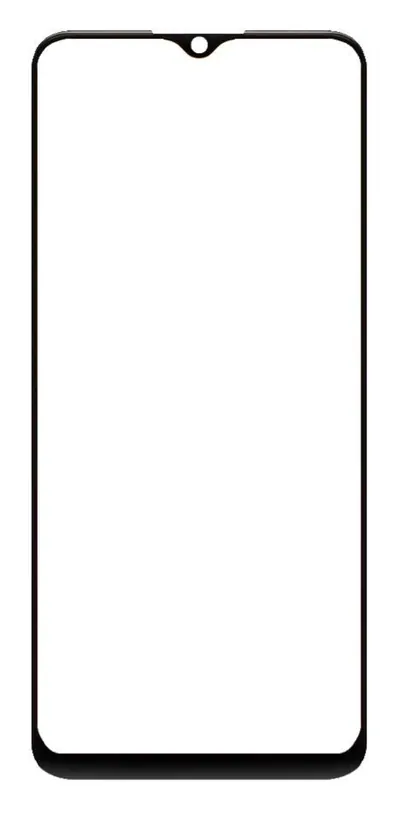 Front Glass for Samsung Galaxy F04 - Black