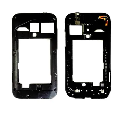 LCD Frame Middle Chassis for Samsung Galaxy Ace Plus S7500 - Black