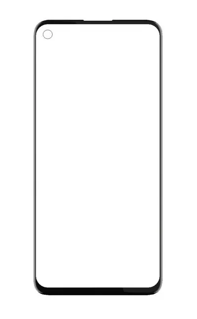 Front Glass for Motorola Moto G Pro - Blue