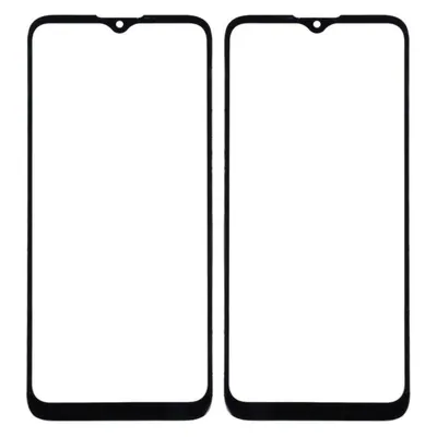 Front Glass for Motorola Moto G8 Plus - Red
